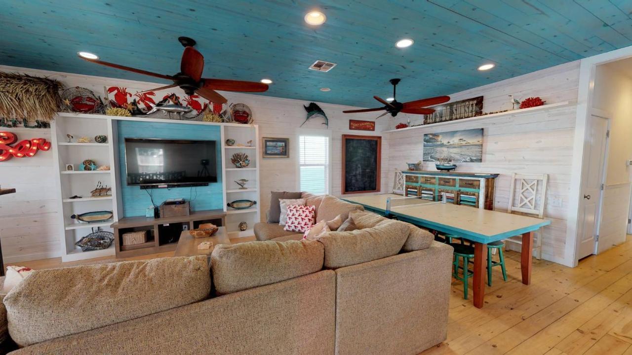 Ov30 Beach Home On Stilts, Indoor Tiki Bar, Ping Pong Table, Shared Pool, Near Beach Port Aransas Exterior photo